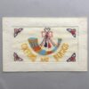 An oxford and bucks regiment WW1 embroidered silk postcard